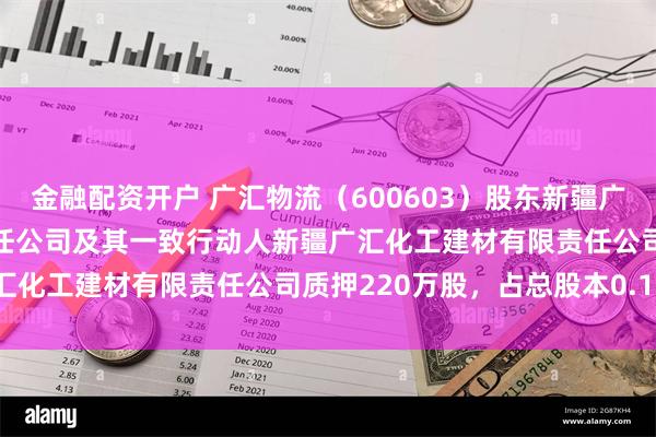 金融配资开户 广汇物流（600603）股东新疆广汇实业投资(集团)有限责任公司及其一致行动人新疆广汇化工建材有限责任公司质押220万股，占总股本0.18%