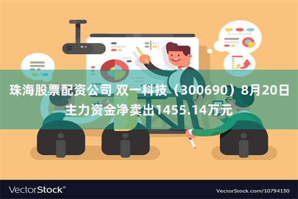 珠海股票配资公司 双一科技（300690）8月20日主力资金净卖出1455.14万元